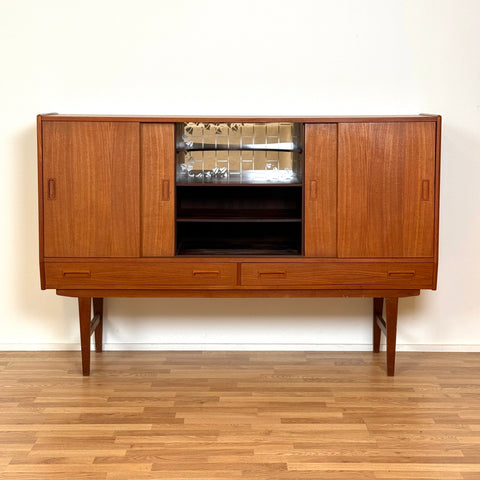 Highboard in teak by P. Westergaard Møbelfabrik, 1950s-60s, Denmark - Beyo Vintage