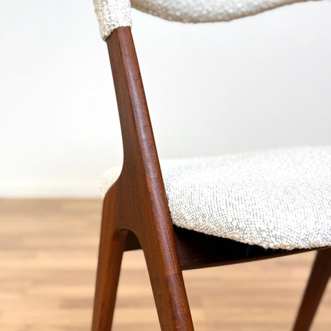 Set of 8 dining chairs "Sonja Chair" in teak by Johannes Andersen for Vamo, 1950s-60s, Denmark - Beyo Vintage