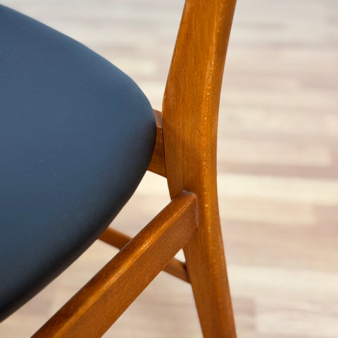 Set of 4 dining chairs, model 210, in teak, by Farstrup, 1950s-60s, Denmark