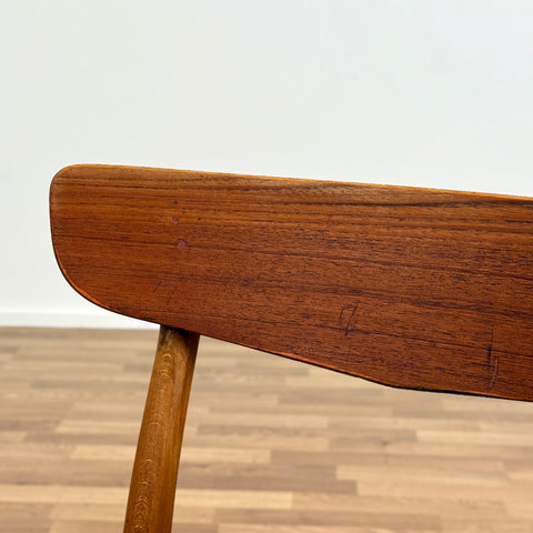 Set of 8 chairs made of teak and beech by Findahl möbelfabrik, 1950s-60s, Denmark - Beyo Vintage