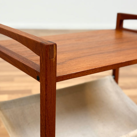 Hall table in teak by Kai Kristiansen for Sika møbler, 1950s-60s, Denmark - Beyo Vintage