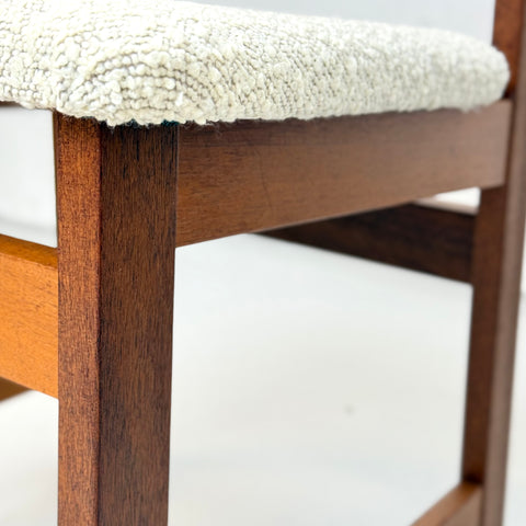 Set of 6 dining chairs in teak, 1950s-60s, Denmark - Beyo Vintage