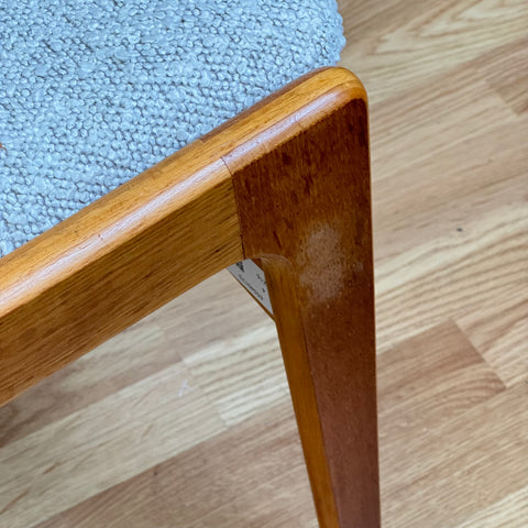 Oak dining chairs by Erik Buch, Set of 4 - Beyo Vintage
