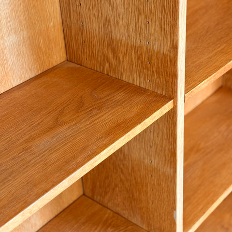 Bookshelf in oak by Troeds, model 'Domimonte', designed by Nils Jonsson, 1960s-70s, Sweden
