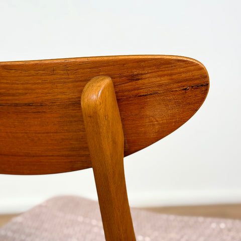 Set of 6 chairs made of teak and beech by Farstrup, 1950s-60s, Denmark - Beyo Vintage