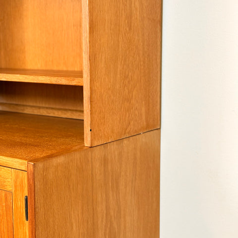 Bookshelf in oak by Troeds, model 'Domimonte', designed by Nils Jonsson, 1960s-70s, Sweden