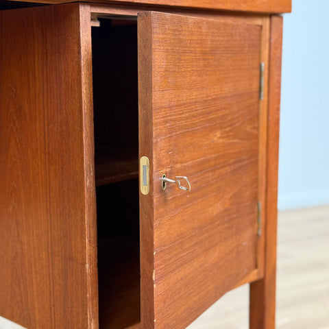Writing desk in teak, 1950s-60s, Denmark - Beyo Vintage