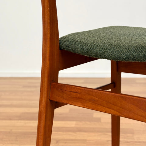 Set of 4 dining chairs in beech & teak by Farstrup, 1950s-60s, Denmark - Beyo Vintage