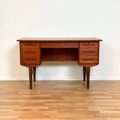 Writing desk in teak, 1950s-60s, Denmark - Beyo Vintage