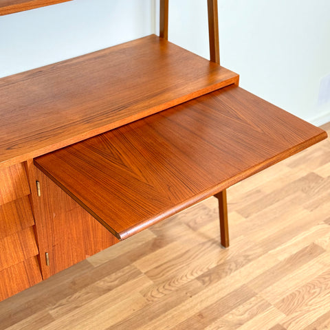 Bookshelf in teak, 1950s-60s, Sweden - Beyo Vintage