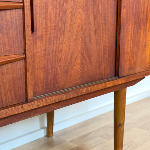 Sideboard in teak, 1950s-60s, Denmark - Beyo Vintage