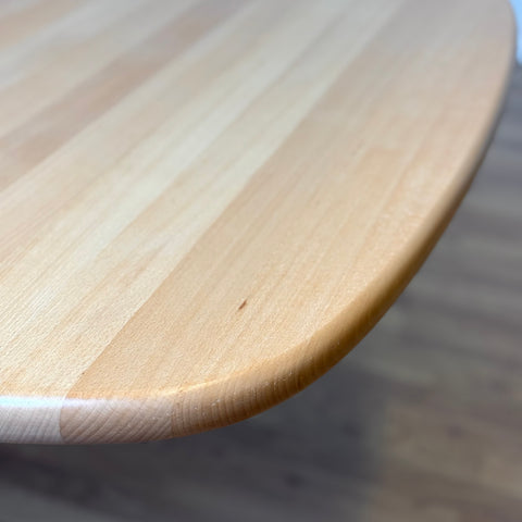 Dining table in beech by Skovby Møblefabrik, ca. 1980s, Denmark - Beyo Vintage