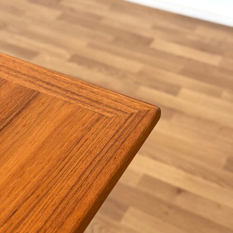 Dining table in teak by Slagelse Møbelværk A/S, 1950s-60s, Denmark - Beyo Vintage