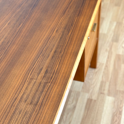 Writing desk in walnut by Gordon Russell for Averskogs möbelfabrik, 1960s-70s, Sweden - Beyo Vintage