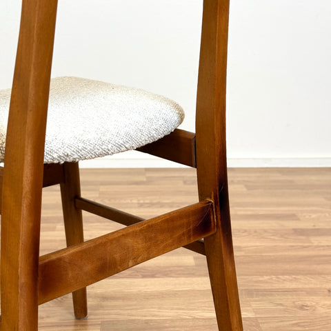 Set of 6 chairs made of teak & beech, 1950s-60s, Denmark - Beyo Vintage