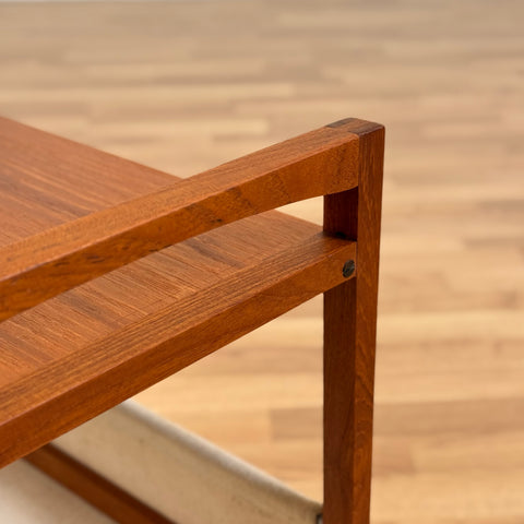 Hall table in teak by Kai Kristiansen for Sika møbler, 1950s-60s, Denmark - Beyo Vintage
