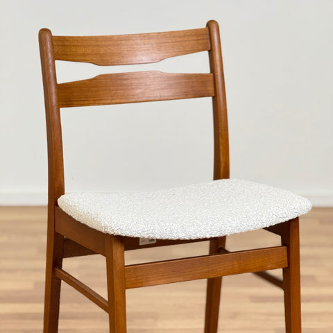 Single chair made of teak and beech by Findahl möbelfabrik, 1950s-60s, Denmark - Beyo Vintage