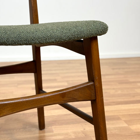 Set of 6 dining chairs in teak and beech, model Boel, Ikea, 1960s, Sweden - Beyo Vintage