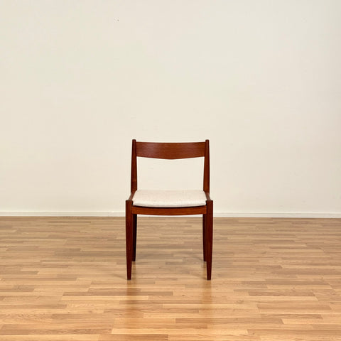 Set of 4 dining chairs in solid teak by Skovmand & Andersen, 1950s-60s, Denmark - Beyo Vintage