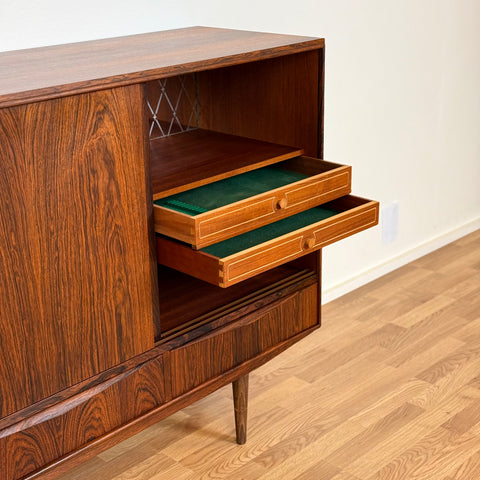 PRICE Highboard in Santos rosewood by E.W Bach, 1950s-60s, Denmark - Beyo Vintage