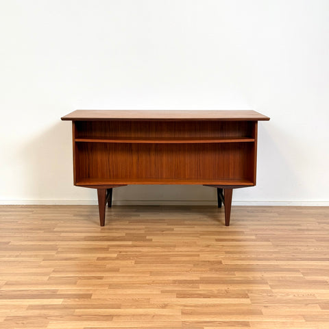 Writing desk in teak, 1950s-60s, Denmark - Beyo Vintage