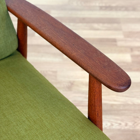 Armchair in solid teak, 1950s-60s, Denmark