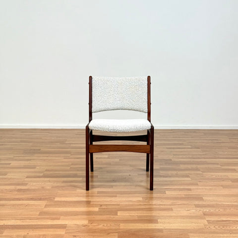 Set of 6 dining chairs in solid teak, by Eric Buch, 1950s-60s, Denmark - Beyo Vintage