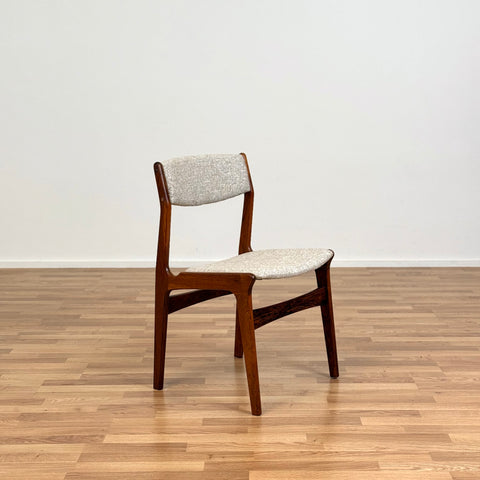 Set of 6 dining chairs in Santos rosewood by Erik Buch for Nova Stolefabrik, 1950s-60s, Denmark - Beyo Vintage