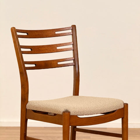 Set of 6 dining chairs 'model 219' in teak and beech by Farstrup, 1950s-60s, Denmark - Beyo Vintage