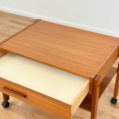 Trolley in teak, 1950s-60s, Denmark - Beyo Vintage