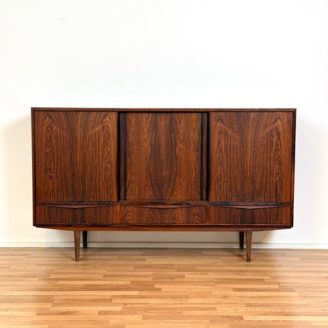 PRICE Highboard in Santos rosewood by E.W Bach, 1950s-60s, Denmark - Beyo Vintage