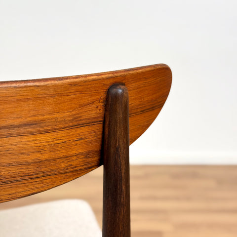 Set of 4 chairs made of Santos rosewood by EW Bach for AS Skovby Møbelfabrik, 1950s-60s, Denmark - Beyo Vintage
