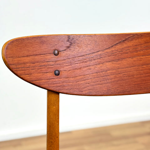Set of 6 chairs made of teak and beech by Farstrup, 1950s-60s, Denmark - Beyo Vintage