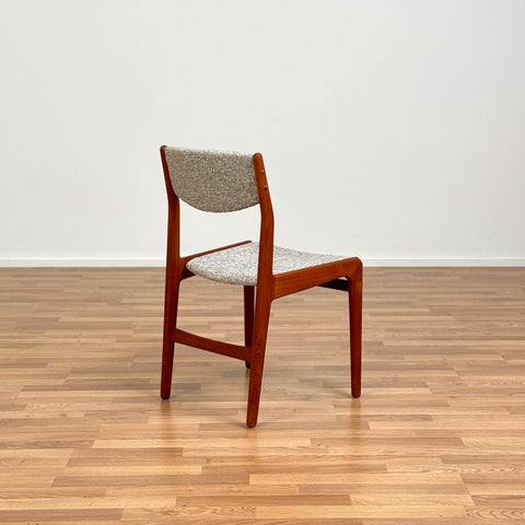 Set of 4 dining chairs in teak by Knud Andersen for JCA Jensen Indh., Aarhus, 1950s-60s, Denmark - Beyo Vintage
