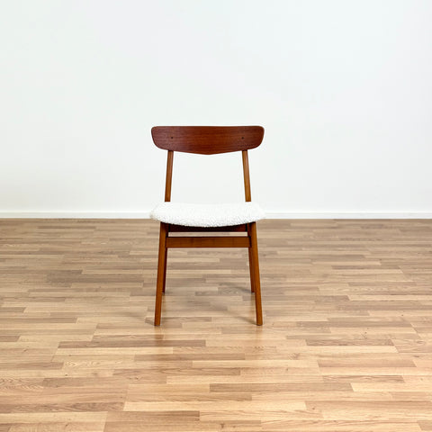 Single chair made of teak and beech by Findahl möbelfabrik, 1950s-60s, Denmark - Beyo Vintage