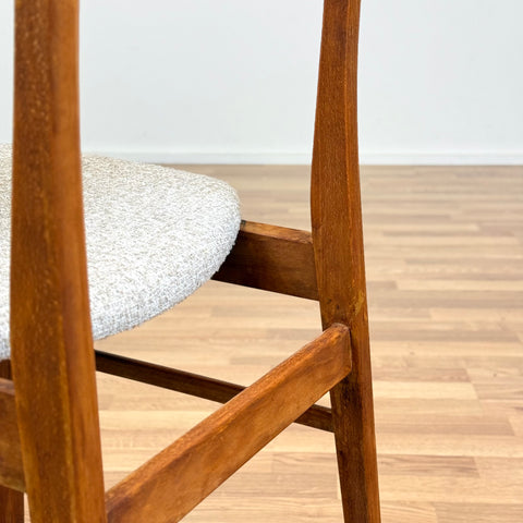 Set of 6 chairs made of teak & beech by Sax 1950s-60s, Denmark - Beyo Vintage
