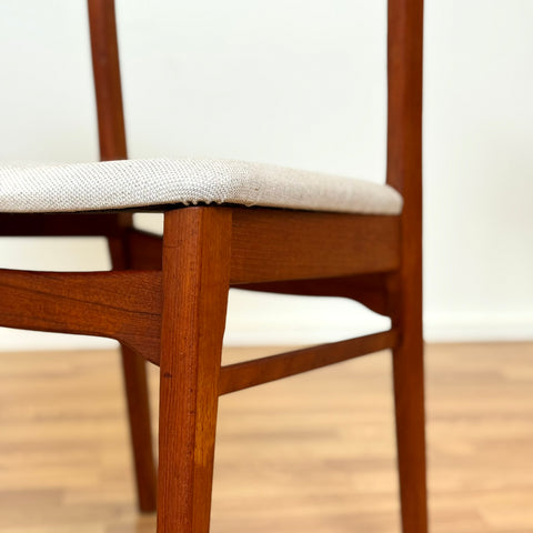 Set om 6 matstolar "Ole" i teak från IKEA, 1950-60-tal, Sverige