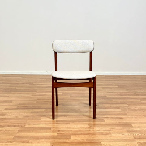 Set of 6 dining chairs by B. Rasmussen for Thorso Mobelfabrik, 1950s-60s, Denmark