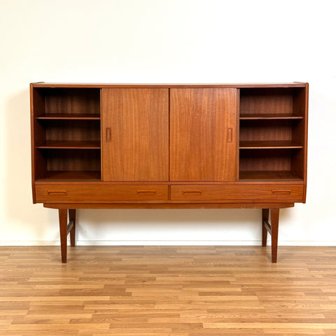 Highboard in teak by P. Westergaard Møbelfabrik, 1950s-60s, Denmark - Beyo Vintage