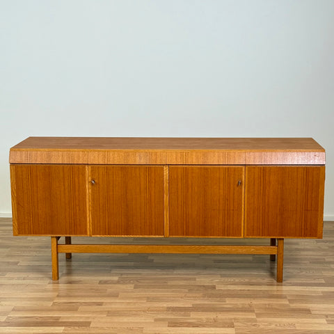 Sideboard made in teak and oak, 1950s-60s, Sweden - Beyo Vintage