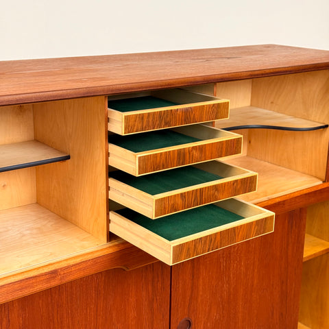 Highboard in teak, Denmark