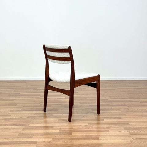 Set of 4 dining chairs in teak by Poul Volther for Frem Rojle, 1950s-60s, Denmark - Beyo Vintage