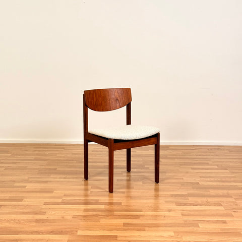 Set of 8 dining chairs in teak by Sorø Stolefabrik, 1950s-60s, Denmark