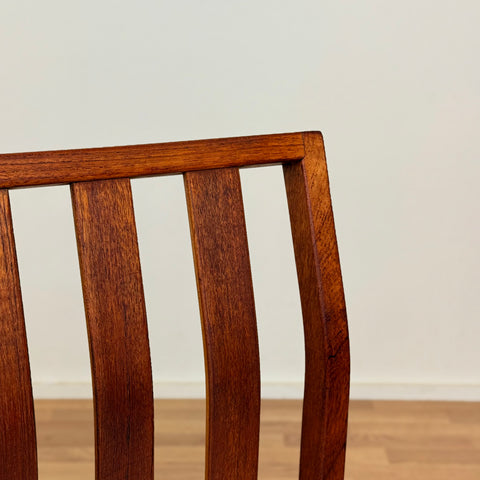 Set of 4 dining chairs in teak by Steen Eiler Rasmussen, 1950s-60s, Denmark - Beyo Vintage