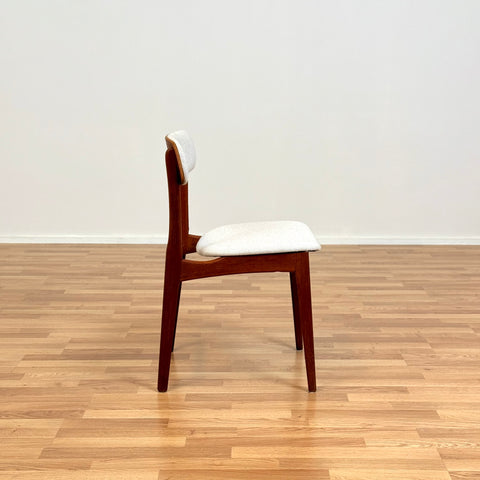 Set of 6 dining chairs by B. Rasmussen for Thorso Mobelfabrik, 1950s-60s, Denmark