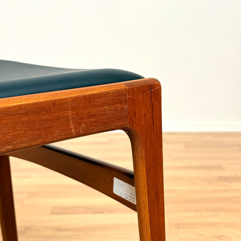 Set of 4 dining chairs in teak, by Erik Buch for Nova Stolefabrik, 1950s-60s, Denmark