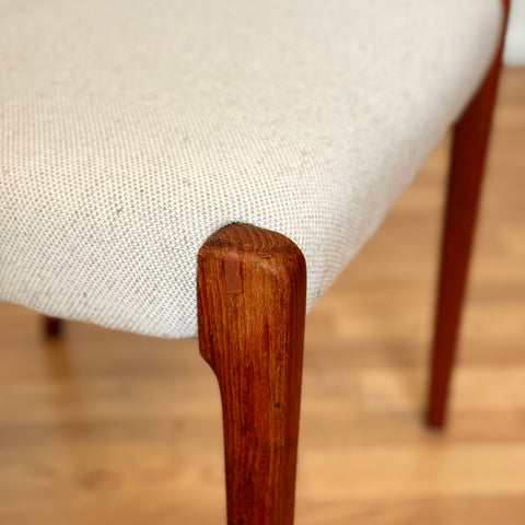 Set of 6 dining chairs Niels O. Moller, model '71', in teak, 1950s-60s, Denmark