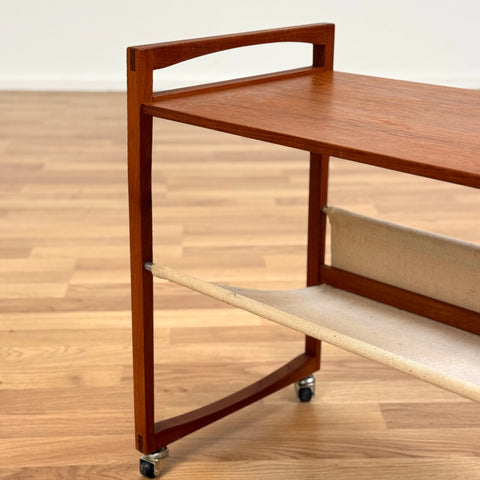 Hall table in teak by Kai Kristiansen for Sika møbler, 1950s-60s, Denmark - Beyo Vintage