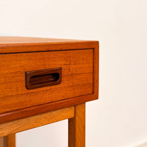 Side table in teak & oak, 1950s-60s, Sweden - Beyo Vintage