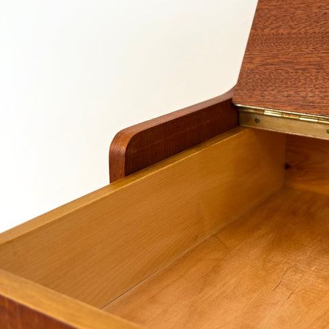 PRICE Secretary cabinet in teak, 1950s-60s, Denmark - Beyo Vintage
